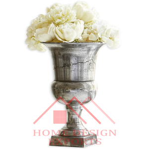 Venta de jarrones de mesa de Metal para decoración del hogar 2024 Nuevo diseño de jarrones de macetas de aluminio y Metal para decoración del hogar 2024 Best Seller - Product Image 5
