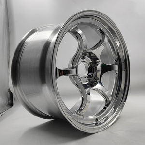 SY-09072 1-teilige polierte geschmiedete Felgen, Tiefbett-Design, klassisch 6-Speichen, 18 19 20 21 22 24 26 Zoll, individuell gestaltete PKW-Felgen - Product Image 4