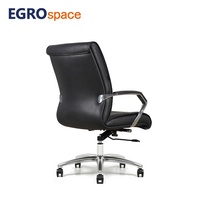 Fauteuil de bureau exécutif en cuir, inclinable, ergonomique, de luxe, personnalisé par EGROspace Factory, pour réunions