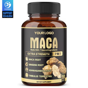 אורגני מאקה ג 'ינסנג שורש פרטי תווית ספורט תוספת אשווגאנדה אבקת אנרגיה המאיץ מאקה שורש תמצית קפסולות - Product Image 6