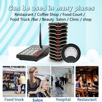 Système d'appel sans fil pour restaurant, buzzer de table, vibrateurs pour restaurants, système d'appel sans fil, buzzer de table sans fil
