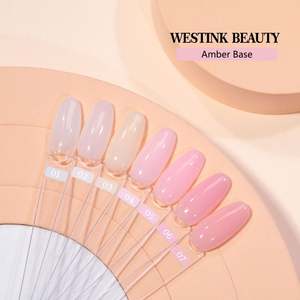 Westink отмачиваемый функциональный Гель-лак Оптовая Продажа резиновый Базовый лак УФ/Светодиодная лампа базовое и верхнее покрытие Гель-лак для ногтевого дизайна - Product Image 4