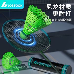 Lostook Nylon <b>Shuttlecock</b> Durable Luminous For Beginners Training Equipment - Product Image 2
