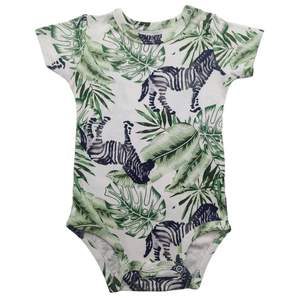 <span class=keywords><strong>Body</strong></span> de algodón de manga corta unisex para bebés y niños pequeños, modelo triangular para comercio exterior [Lote mixto], disponible en stock. - Product Image 4