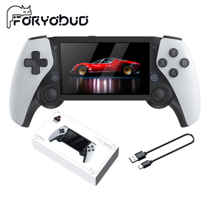 Consola de Videojuegos Retro Portátil M25, Pantalla IPS de 4.3'', 64GB, Más de 19000 Juegos Integrados, Emulador de Consola Portátil, RK3566, 3000mAh - Product Image 1
