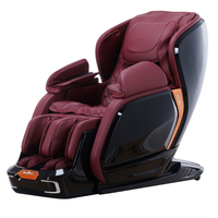 Fauteuil de massage 3D haut de gamme Zhouqi, corps entier, zéro gravité, avec commande vocale intelligente et massage professionnel des mollets