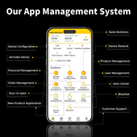 Distributeur automatique de jus intelligent personnalisé Haha Vending, stock local aux États-Unis, avec SDK et Wi-Fi, surveillance à distance