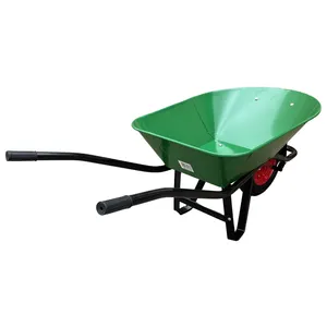 180kg 75L 6cbf Chile wheelbarrow with Pneumatic Wheel wheelbarrow supplier