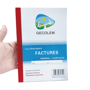 Libreta de Facturas con Logotipo Personalizado, Copias sin Carbón A5, 8.3x5.5 Pulgadas, Libreta de Recibos de Cartón sin Carbón, Formulario de Pedido de Compra A4 - Product Image 4