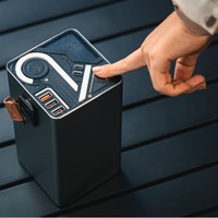 Batterie Externe Portable 3C 296Wh en Alliage, Chargeur 300W avec Affichage Numérique, Idéale pour le Camping et le Stockage d'Énergie (Brevetée)