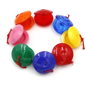 Wholesale Colorful Plastic Children Percussion <b>Musical</b> <b>Instrument</b> Plastic Castanets - Product Image 4