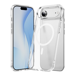 Funda Protectora Magnética Delgada de Acrílico y TPU para <span class=keywords><strong>iPhone</strong></span>, Compatible con Carga Inalámbrica, <span class=keywords><strong>Precio</strong></span> de Fábrica, Venta al Por Mayor - Product Image 1