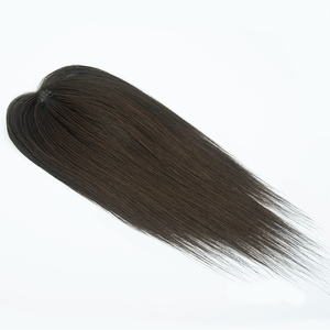 New Arrivals <b>Fishnet</b> Topper Cuticle Aligned Hair Toupee for White Women European Virgin Natural Hair in Stock - Product Image 5