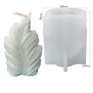 Hot sell Custom Diy Sea Shell Scallop Coral Silicone Candle Moulds Manual Aromatherapy Silicone Candle Molds For Candle Making