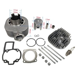 Piezas de Motor de Motocicleta, Kit de Cilindro de Motor de Motocicleta, Pistón de 50 mm, Apto para Suzuki LT80 KXF80 - Product Image 2