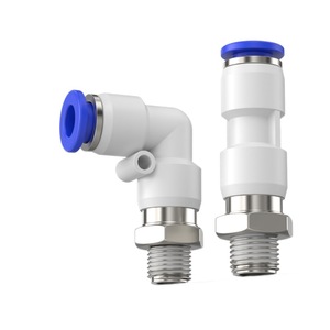 Dde Dade Pneumatique Joint Rotatif à 360 Degrés Ksh Coude à Angle Droit Ksl4 6 8 10 12 0102s Raccord Rapide Filetage Interne Cuivre - Product Image 2
