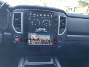 PA 2023 13 ''Android 10 pantalla táctil Vertical coche estéreo navegación Gps sistema para Nissan Titan (<span class=keywords><strong>XD</strong></span>) 2016 - 2019 Tesla Radio - Product Image 3