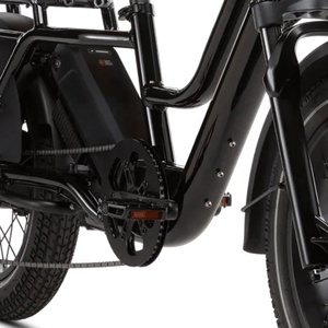 Bicicleta Eléctrica de Carga de Alta Calidad en Oferta, 48V 750W, 1x7 Velocidades, Cuadro de Aluminio, Bielas de 170mm, Bicicleta de Carga de Cola Larga - Product Image 6