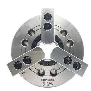 Sanchuan 6810 Inch Hollow Large Diameter Hydraulic Three Jaw <b>Chuck</b> 7.7.30 Taper 168mm Clamping Range For <b>Lathe</b> - Product Image 2