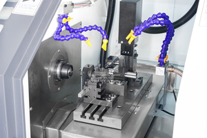 Factory Price LC-15 <strong>Mini</strong> <strong>CNC</strong> <strong>Lathe</strong> With C Axis &amp; GSK Controller For Precision Metalworking - Product Image 2