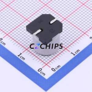 ตัวเก็บประจุอิเล็กโทรไลต์อะลูมิเนียมแบบ SMD รุ่น FZ470UF25V90RV0113 ขนาด D10xL10.5 มม. ความจุ 470uF 20% 25V 670mA-120Hz - Product Image 2