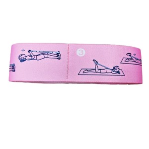 Fasce elastiche di alta qualità per <span class=keywords><strong>esercizi</strong></span> di danza latina da <span class=keywords><strong>donna</strong></span> fasce per l'allenamento di resistenza per allenamento e Fitness per Pilates - Product Image 4