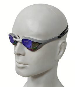 <span class=keywords><strong>Lunettes</strong></span> de natation anti-buée et anti-UV en silicone pour adultes, <span class=keywords><strong>lunettes</strong></span> de course personnalisées - Product Image 1