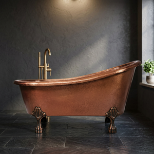 Moderna bañera de cobre antiguo de lujo, individual, para villas de lujo, de gran venta - Artesanía india para el hogar - Product Image 1