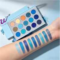 Palette de maquillage minéral Lilywild tendance 2026 : Poudre illuminatrice scintillante, lumineuse, satinée, waterproof, multicolore pour usage quotidien