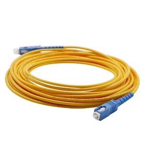 Nuevo diseño de fábrica/sc/pc/sc/apc 2,0mm lszh g657a2 mm sx máquina de fabricación de cable de parche