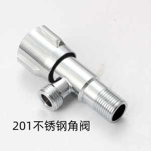 วาล์วเหล็กกล้าไร้สนิม Crane Crown แบบมุมฉาก ขนาด 1/2 นิ้ว เกลียวตัวผู้ วาล์วสามทางสำหรับเครื่องทำน้ำอุ่น - Product Image 3