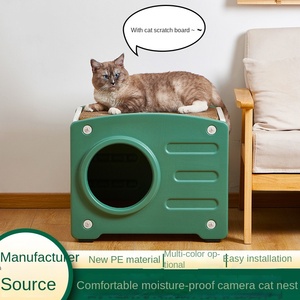 Hot Bán Sang Trọng Hiện Đại Bốn Mùa Dễ Thương Nhựa Mèo Nhà Vật Nuôi Với Có Thể Tháo Rời Ban Đầu Cho Vật Nuôi Nhỏ Mèo Trong Nhà - Product Image 4