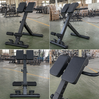 Chaise romaine FRS durable, réglable et pliable, banc d'hyperextension 5-7 niveaux, design stable et peu encombrant pour la maison et la salle de sport, extension dorsale