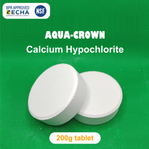 Tablettes de <span class=keywords><strong>choc</strong></span> granulaires au <span class=keywords><strong>chlore</strong></span> pour piscine, Hypochlorite de calcium pureté 65-70%, CAS 7778-54-3 MF Ca(ClO)2 - Product Image 5