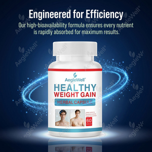 AegleWell OEM Integratore in Capsule per Aumento di Peso per Uomini e Donne Sottopeso, Migliora l'Appetito e il Sonno Riparatore, Fornitura per 30 Giorni - Product Image 4