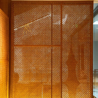Tissu en maille ouverte moderne imperméable pour meubles d'extérieur, en charbon de bambou tissé