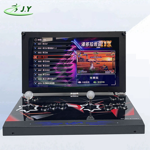 <span class=keywords><strong>JY</strong></span> Factory 17.3 pollici portatile Flip Screen Arcade Stick 2 Player Pandora Box Retro Fighting Game per gioco da tavolo Arcade - Product Image 2