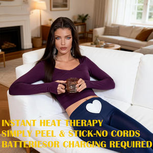 <span class=keywords><strong>Almohadilla</strong></span> Térmica Menstrual Portátil de Fábrica Directa, Calentamiento Instantáneo en 3 Segundos, Temperatura Constante Durante 8 Horas, Certificación CE, Alivio del Dolor, Hierro y Carbón Activado - Product Image 4