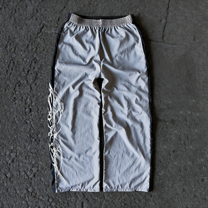 Patchwork Custom Baggy <strong>Oversized</strong> <strong>Jogger</strong> Screen Printing Windbreaker Men Nylon Pants Sweatpants Embroidery Embroidery Track Pants - Product Image 2