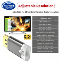 Nouvel émulateur DP pour carte graphique, simulateur d'affichage virtuel 4K 8K 60Hz, émulateur DisplayPort EDID à fausse charge