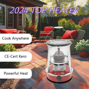 Estufa de queroseno metálica más popular de 2026 para cocinar y calentar en interiores y exteriores, ideal para camping, funciona con gas LP, material de hierro. - Product Image 2