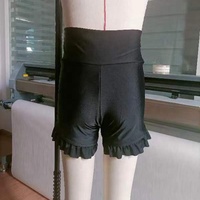 Taille haute filles Ballet Shorts Spandex danse Shorts de course pour enfants adolescentes Sports actifs piste Sport Yoga danse Shorts