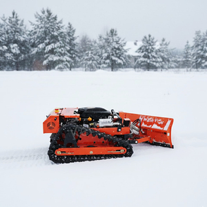 多功能遥控割草机，带除雪装置 - 全地形遥控履带式斜坡割草机 - Product Image 2