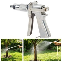 Pistolet pulvérisateur manuel haute pression 800 PSI en métal robuste pour jardinage, agriculture, arrosage, pesticides, lavage de voitures et d'animaux