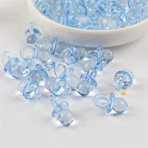 Lot de 100 attaches-sucettes en plastique de 0,86 pouce pour baby shower et révélation de sexe, cadeaux pour enfants, décoration de table - Product Image 4