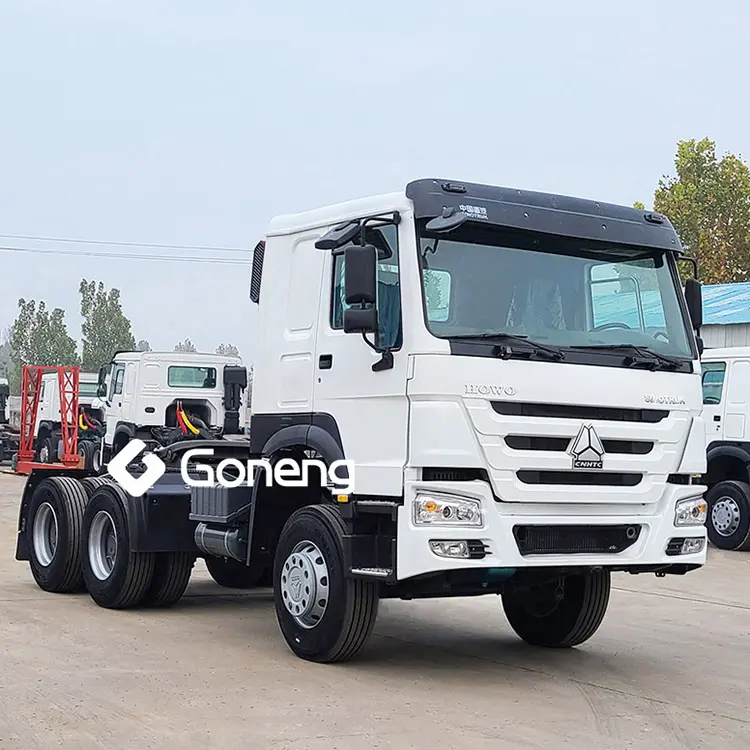 Güvenilir tedarikçi ağır hizmet tipi sinotruk howo kamyon traktör römork kamyon 371hp 375hp 6*4 satılık