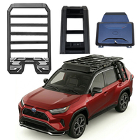 Aksesoris Mobil BERKUALITAS TINGGI Rak Atap Platform Atap Tangga Samping Kotak Samping untuk Toyota RAV4 2020+