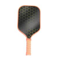 Raquette de pickleball personnalisable OEM/ODM, noyau en nid d'abeille durable, fibre de carbone T700, 16 mm, pour entraînement en extérieur