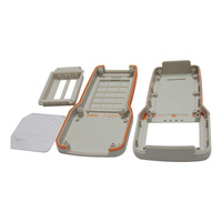 BH BH-ps Boîtier en plastique portable de 3,5 pouces avec fenêtre d'affichage, coque moulée par injection, instrument