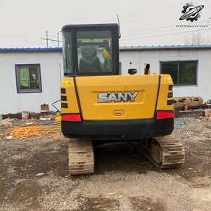 Excavadora de cadenas usada Komatsu 55, de segunda mano, marca original japonesa, excavadora de cadenas pequeña de 5.5 toneladas - Product Image 3